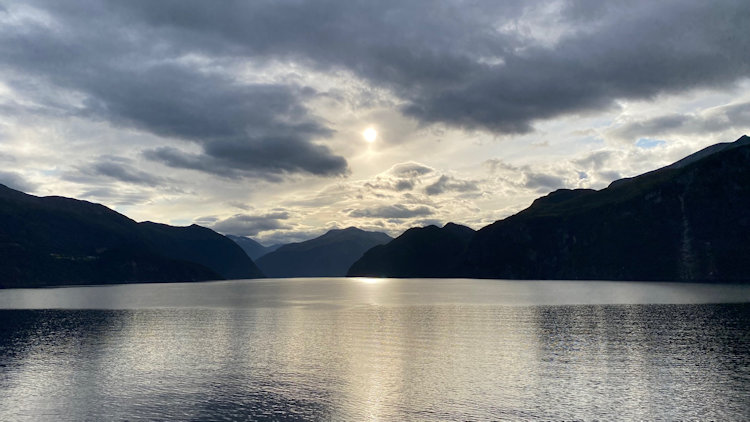 Norwegian Sea sunrise